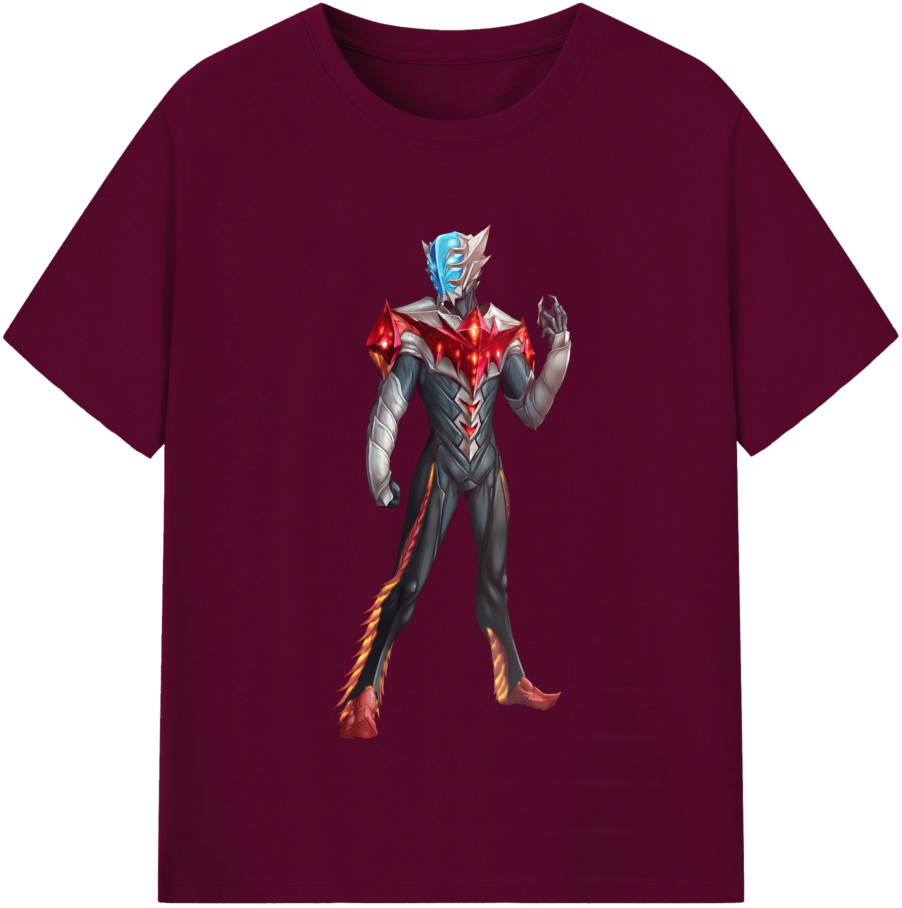 （画像用） ウルトラマン Ultraman レディースカジュアルプリントTシャツ（綿100％）